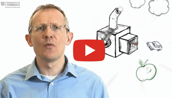 Man giving presentation on 3D printing